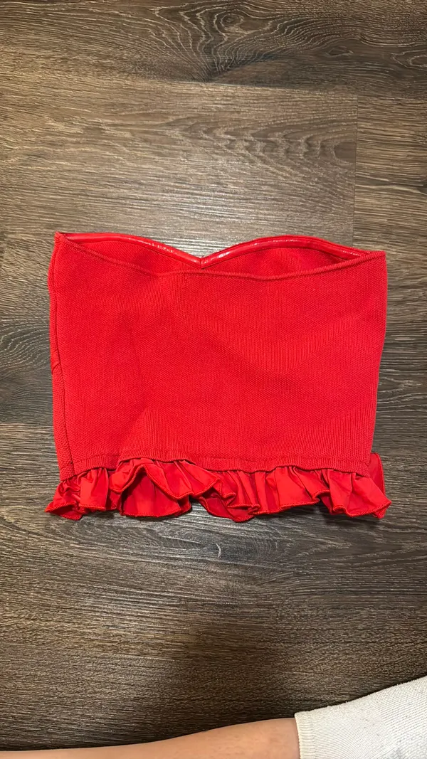 Red Tube Top Altar'd State - Image 2
