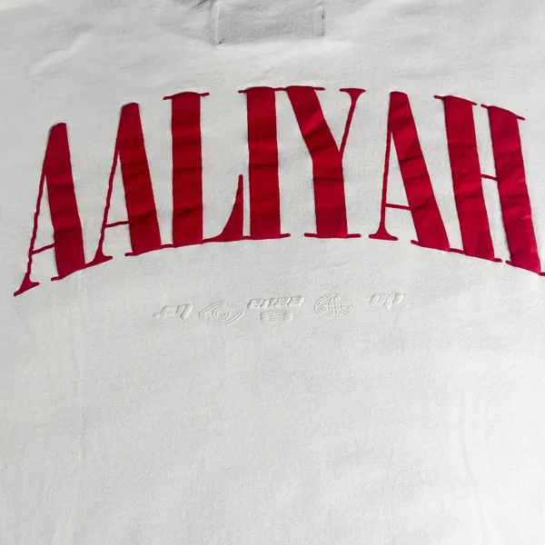 Official Aaliyah x Shoe Palace Graphic Tee XL - Image 4