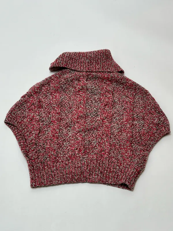American Eagle Poncho Cardigan Sweater XXS - Image 4
