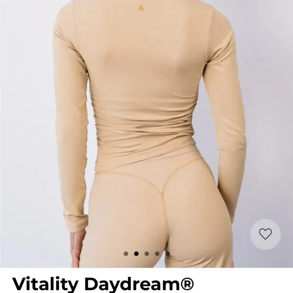 Vitality Daydream® Women's Long Sleeve Top - Tan - Image 2
