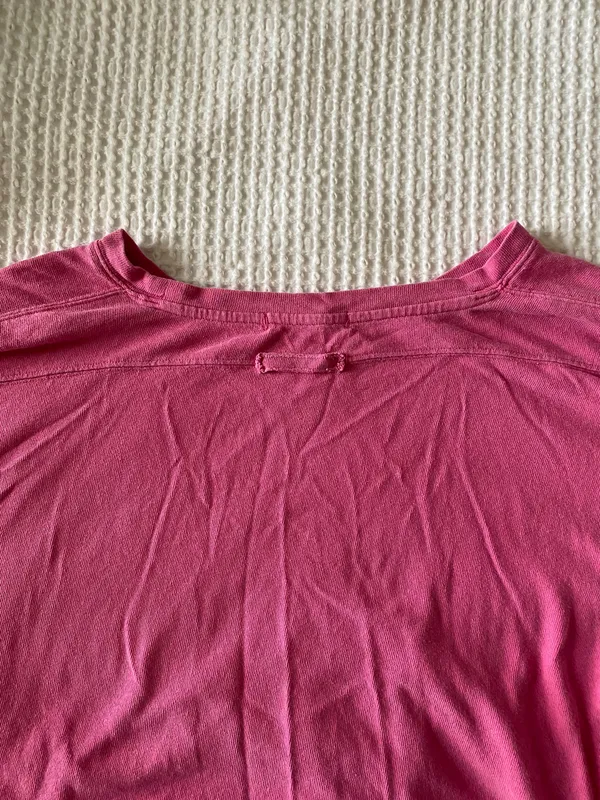 Free People We The CC Free Oversized Tee Pink Small - Image 4