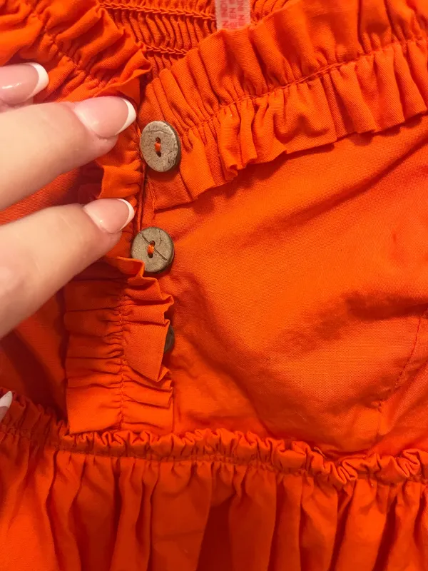 Orange Free People Dress - Image 4
