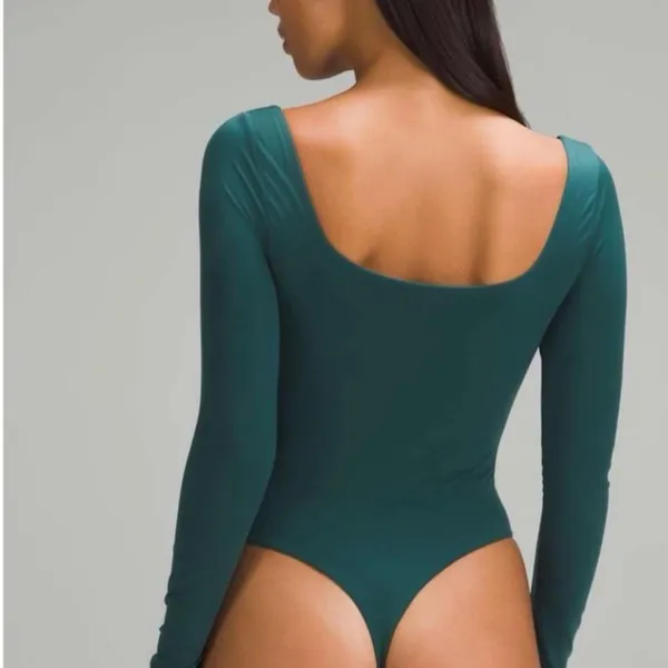 Lululemon Wundermost Nulu Square-Neck Bodysuit - Image 2