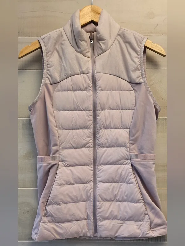 {8} Lululemon Down For It All Puffer Vest Porcelain Pink - Image 3