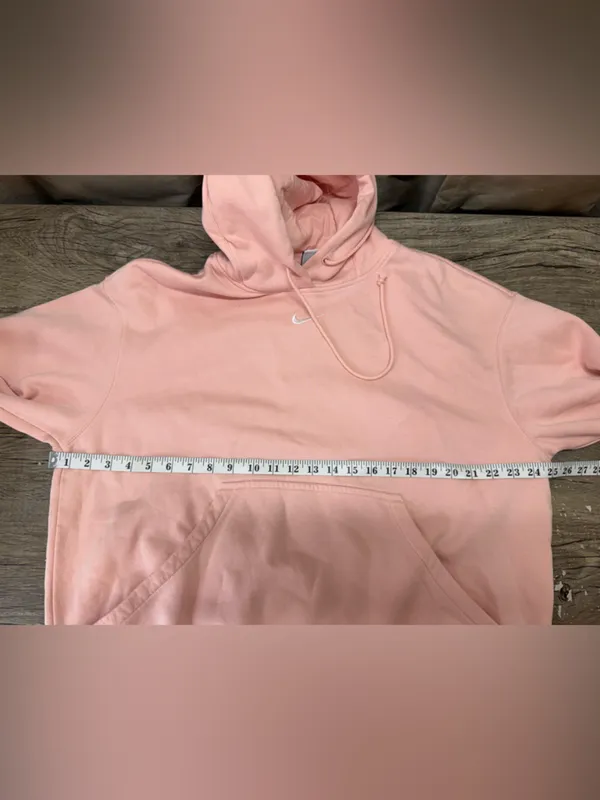 Nike Center Swoosh Sportwear Fleece Oversized Pullover Hoodie‎ size medium - Image 5