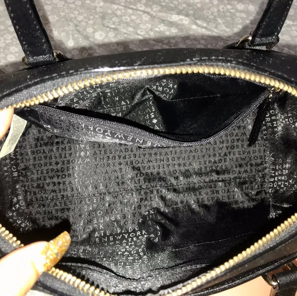 Kate Spade black Leather Shoulder Bag - Image 3
