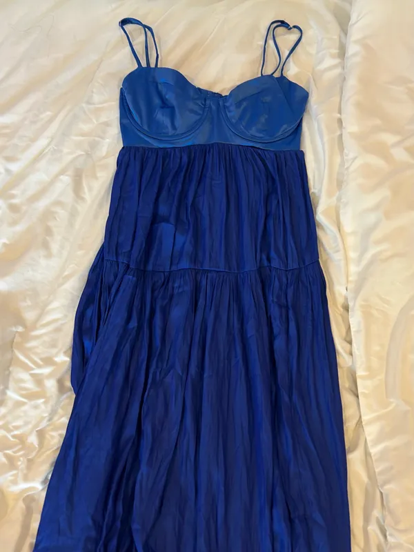 Isabelle's Cabinet All Night Long Maxi Dress - Blue - Image 2