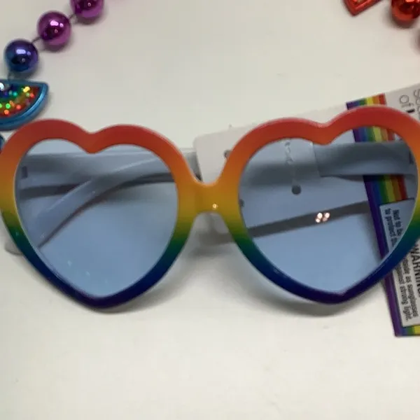 Pride Party Costume Accessories LGBTQ+: Festival Bundle of 4pcs. New With Tags. - Image 2
