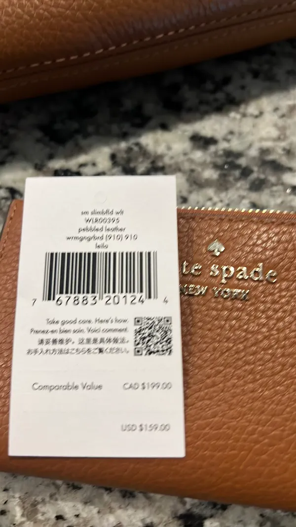 Kate Spade NWT CORA CROSSBODY WARM GINGER AND WALLET SET - Image 6