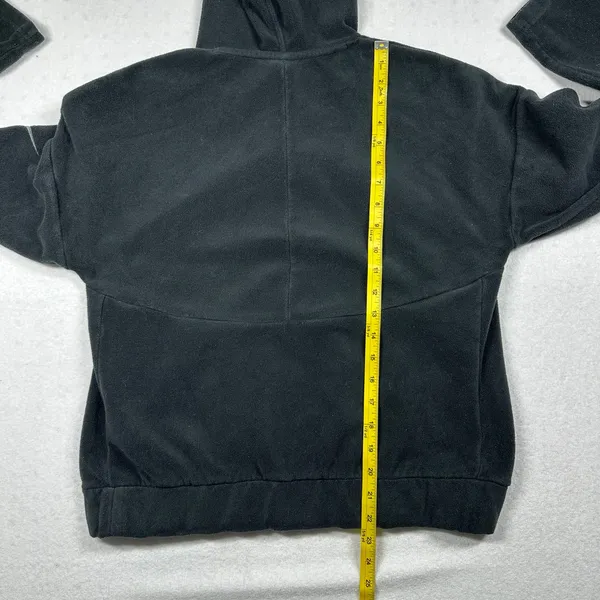 Nike Women’s Fleece Pullover Hoodie Size S Black Long Sleeve - Image 7