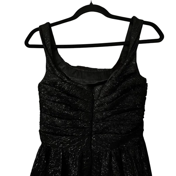 MAC DUGGAL Womens Black Sparkle Gown Dress 2‎ Formal Gala Prom Dance Whimsigoth - Image 6