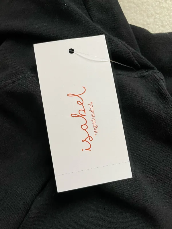 New with Tags Isabel Maternity by Ingrid & Isabel Black Leggings - Image 4