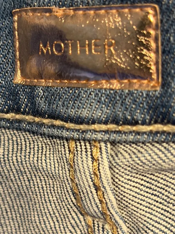 Mother the Hustler Roller ankle jean size 26 wide leg high on the hog wash - Image 8