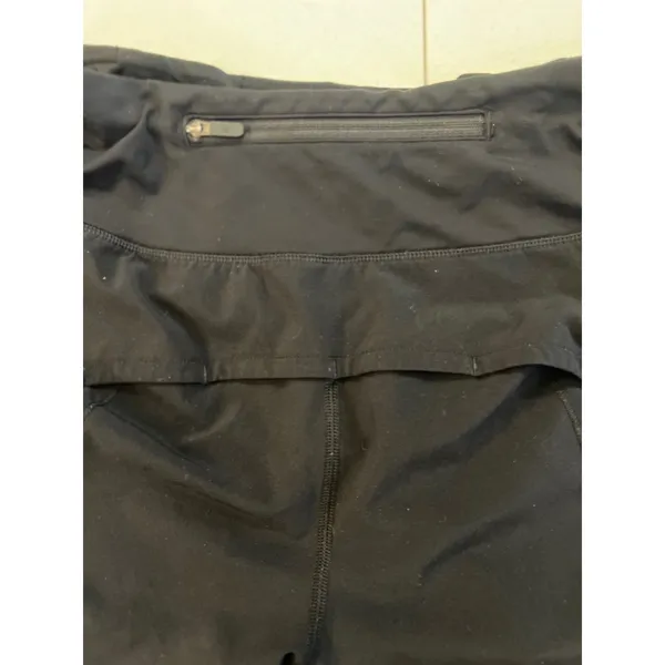 Lululemon Size 4 Tall‎ Speed Up Short 4" Lined Pocket Black Running Yoga W7AYMT - Image 4