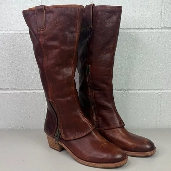 New Kork-Ease Kayla II Knee High Boot Brown Sz 6.5 Cowboy 7308318 tall riding - Image 3