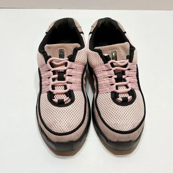 Bloch Women's Boost DRT Suede and Mesh Split Sole Dance Shoes, Size 8.5 Pink - Image 7