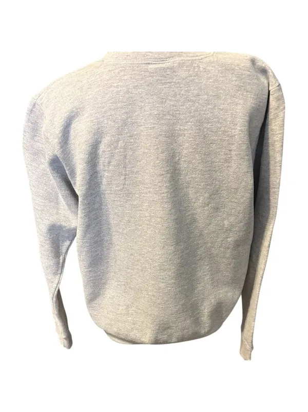 Gildan Pac-Man Graphic Sweatshirt M Grey Yellow - Image 3