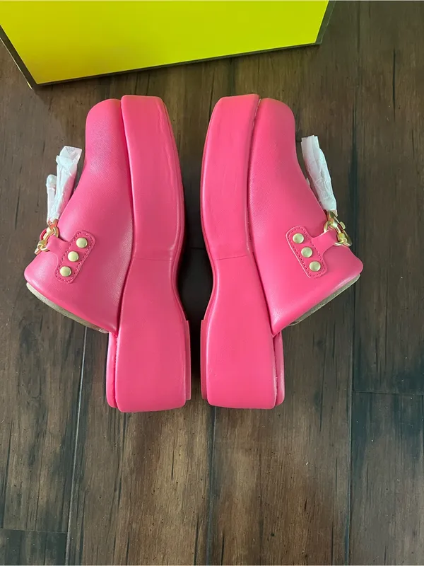 NIB - Sam Edelman Circus NY Pink Jinger Platform Clogs - Size 7 - Image 7