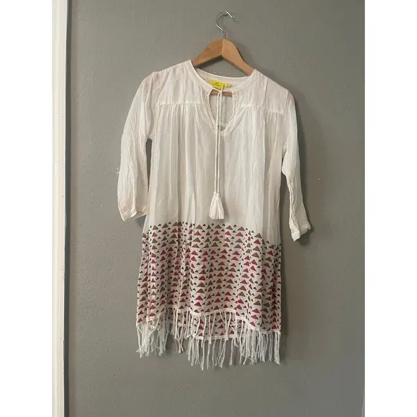 ROBERTA ROLLER RABBIT Women's Terra Gideon Serafina Tunic Sz - Image 5