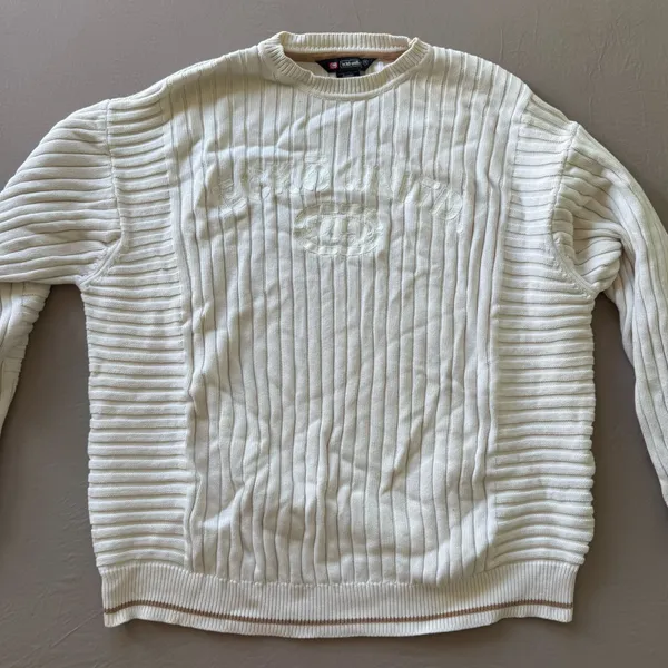 Vintage Y2K Ecko UnItd rib-knit embroidered Crewneck sweater - Image 4