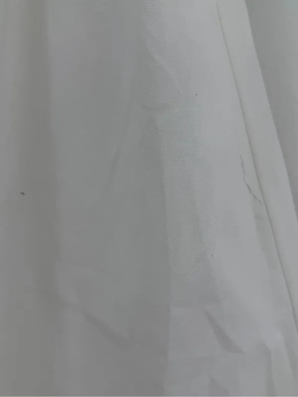 Cider Linen Blend Square Neck Shirred White Midi Dress XS NWT Cottagecore - Image 6