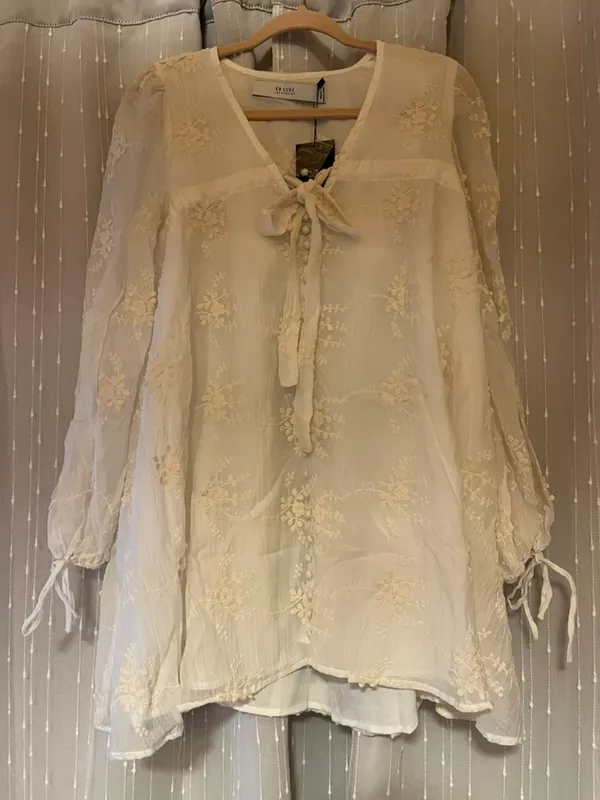 The Muse Boutique Dress White - Image 3