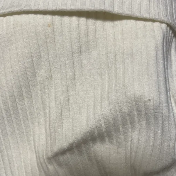 Women’s White Off-the-Shoulder Long Sleeve Top Size XS (New) - Image 3