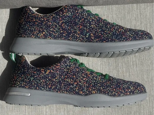 Womens Softwalk Sampson Multicolor Knitted No Tie Lace Comfort Sneakers Size 9.5 - Image 4