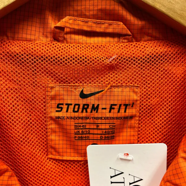Nike Storm-Fit Clemson Tigers CU Full Zip Rain Jacket Small S 4/6 Collegiate - Image 4
