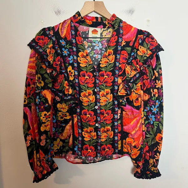 FARM RIO- Spring Banana Multicolor Size XS - Image 2