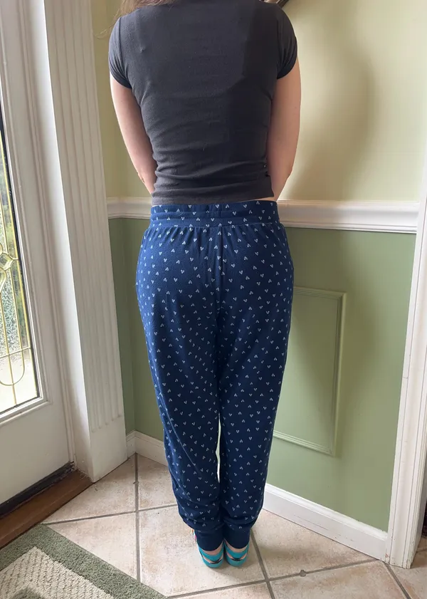 Secret Treasures blue heart pattern pajama pants - Image 2