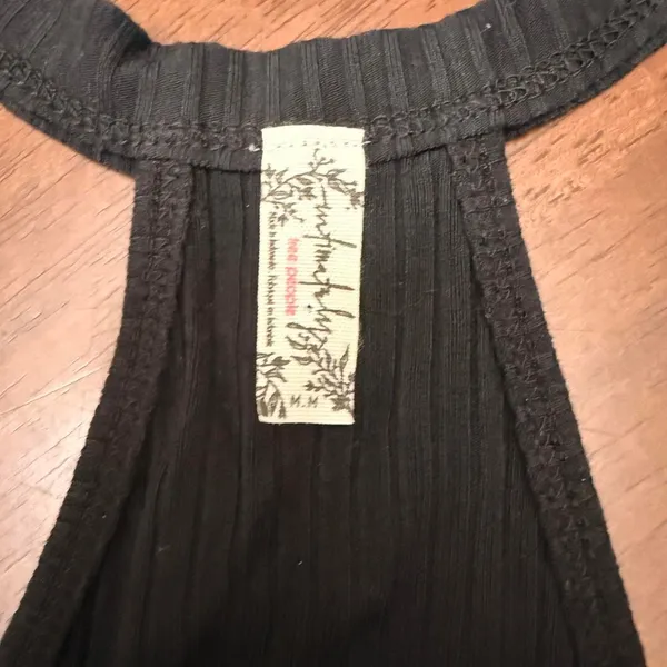 Free People Black Bodysuit - M - Image 2
