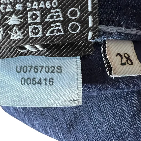 7 For All Mankind Bootcut Jeans Dark Wash Denim Indie Sleaze Size 28 - Image 7