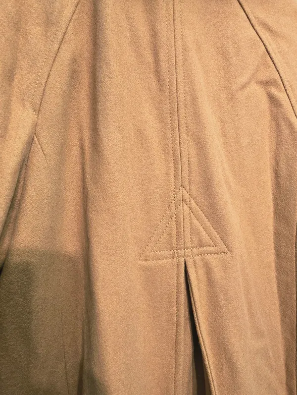 {6} Anthropologie Elevenses Removable Faux Fur Toggle Peacoat In Camel - Image 10