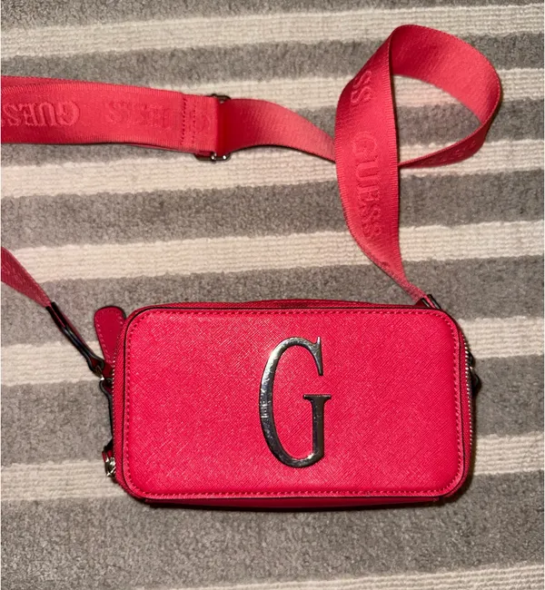 Guess hot pink satchel bag - Image 5