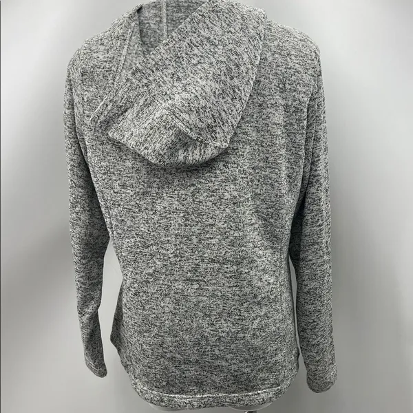 Columbia Women's Gray Button-Up Hoodie - Image 7