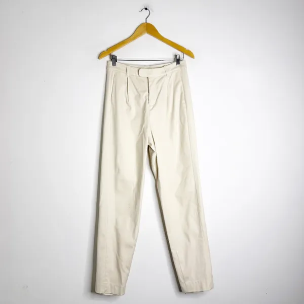 Banana Republic x Harbison Pleated Khaki Dress Pants – Size 2L - Image 4