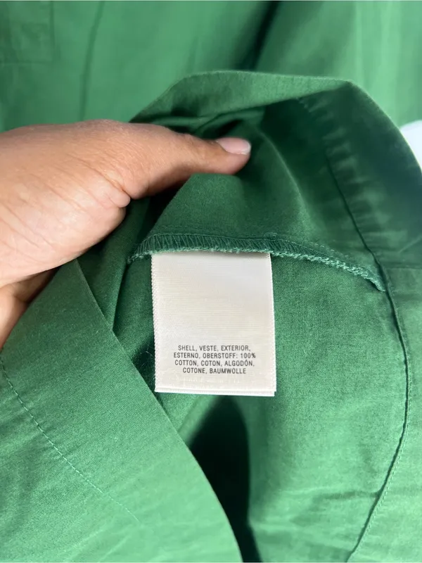 Maeve Anthropologie Green Flutter Sleeve Shift Mini Dress Size XS - Image 8