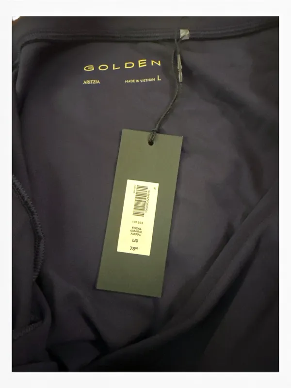 NWT Aritzia Golden BUTTER Focal Wrap Long sleeve Admiral L - Image 10