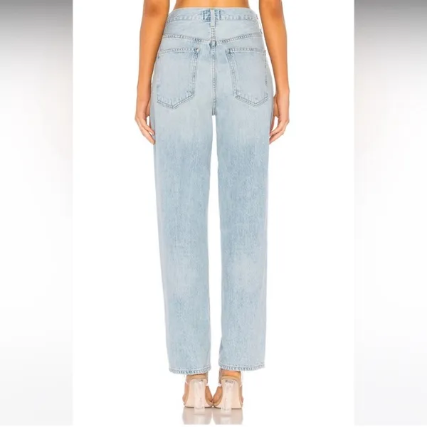 AGOLDE Criss Cross boyfriend jeans light wash 23 - Image 4