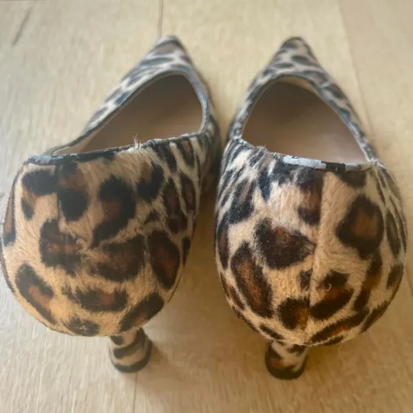 Handmade Women's leopards heels Brown Size 7 - Image 4