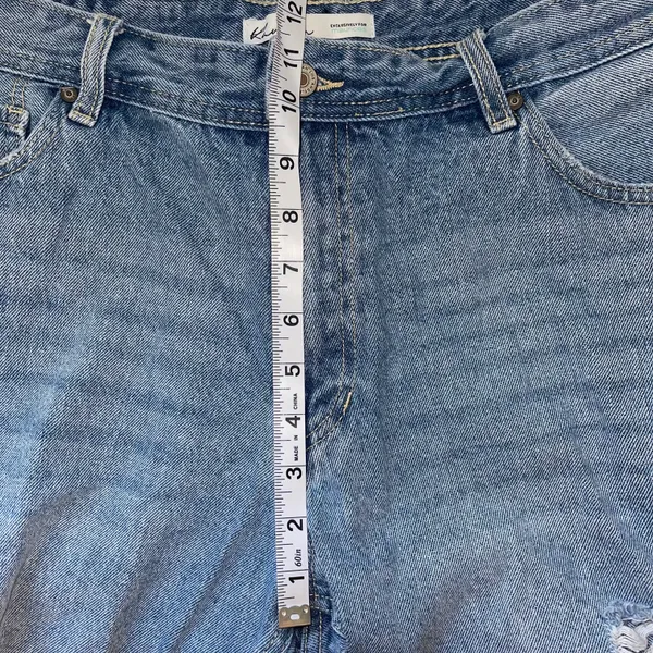 KanCan 100% Cotton Nonstretch Light Wash Ripped Straight Leg Jeans - Image 10