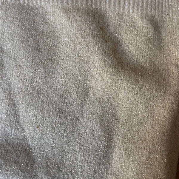 Sparkly Cream Women's Scarf - Image 2