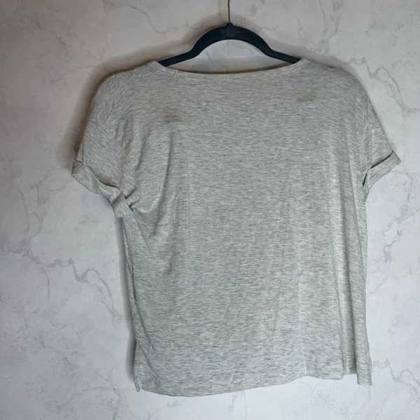 American Eagle soft & sexy grey boxy short sleeve tee - Image 3