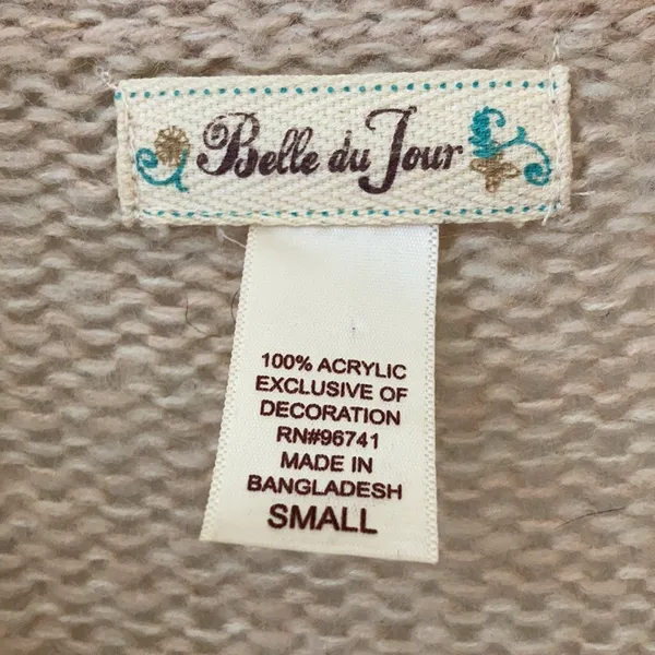 FINAL MARKDOWN Belle du jour Eton look sweater small - Image 5