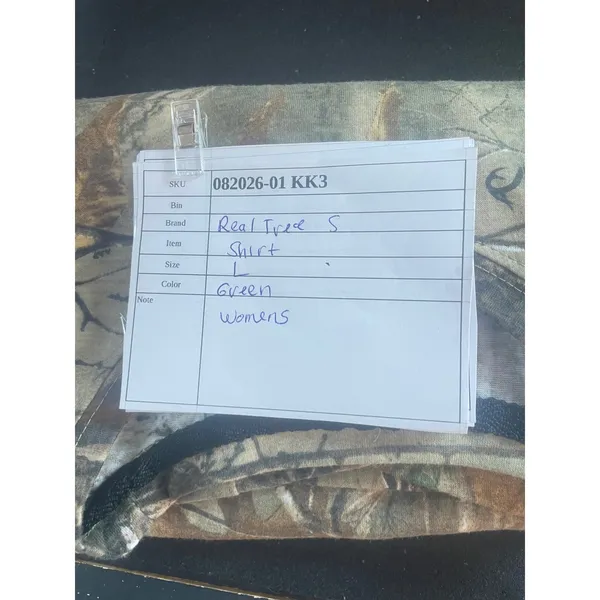 Realtree Womens Camo Shirt Large XTRA Womans Skinny Tee Hunting Outdoor Woodsman - Image 13