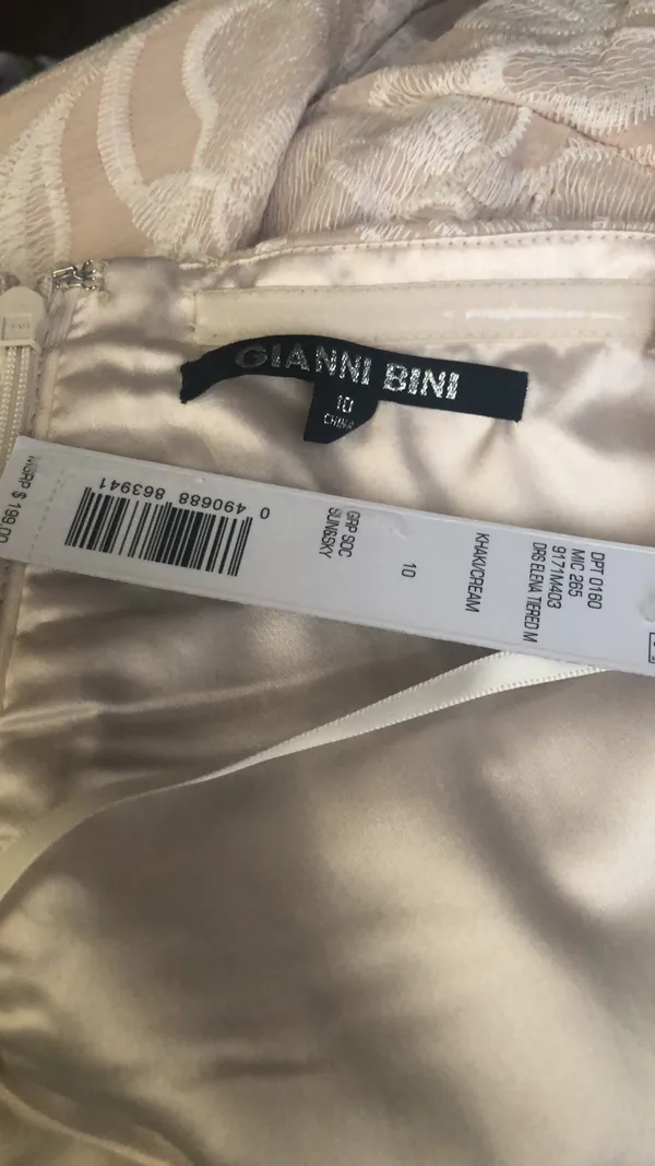 Gianni Bini New Elena Tiered Dress - Image 4