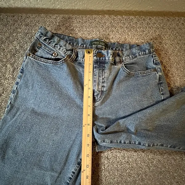 LRL Lauren Jeans Classic Straight Blue Denim Jeans Womens Size 10‎ - Image 8