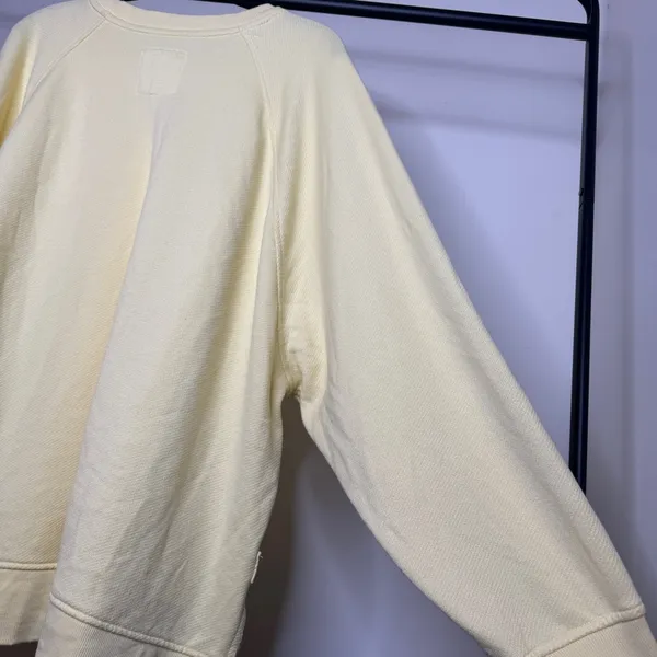 Aerie Golden Hour Glow Graphic Oversized Crewneck Sweatshirt size XL Beachy - Image 8