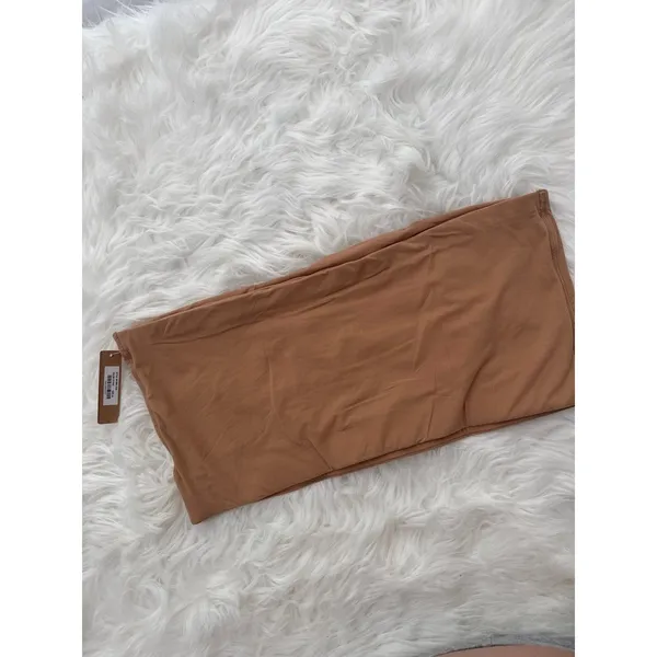 Skims Fits Everybody Bandeau Ochre Size 4X - Image 6